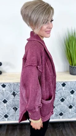 Zenana OUTERWEAR Find Balance Jacket