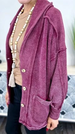 Zenana OUTERWEAR Find Balance Jacket