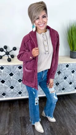 Zenana OUTERWEAR Find Balance Jacket