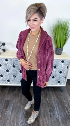 Zenana OUTERWEAR Find Balance Jacket