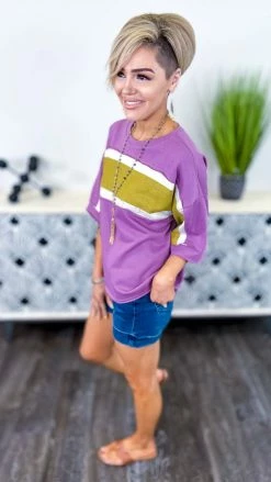 Easel Find Your Balance Top [NO RETURNS]