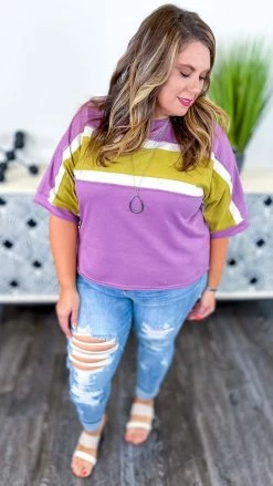 Easel Find Your Balance Top [NO RETURNS]