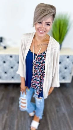 The ZigZag Stripe Finding Solace Tank TOPS & TUNICS