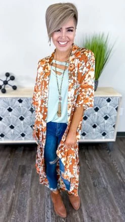 The ZigZag Stripe Frilled For Fall Cardigan