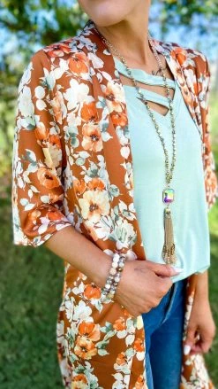 The ZigZag Stripe Frilled For Fall Cardigan