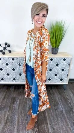 The ZigZag Stripe Frilled For Fall Cardigan