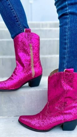 Miami Shoe Fuchsia West Party Boots SHOES