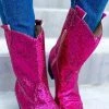 Miami Shoe Fuchsia West Party Boots SHOES