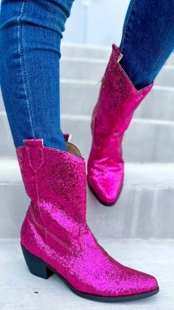 Miami Shoe Fuchsia West Party Boots SHOES