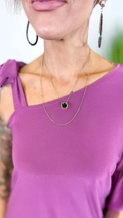 Southern Grace ACCESSORIES Gala Evening Layered Necklace
