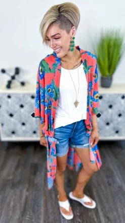 Your Fashion Wholesale OUTERWEAR Garden Explorer Cardigan [NO RETURNS]
