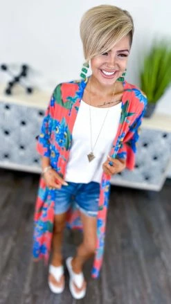 Your Fashion Wholesale OUTERWEAR Garden Explorer Cardigan [NO RETURNS]