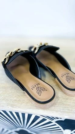 Let's See Style SHOES Gem Mules