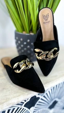 Let's See Style SHOES Gem Mules