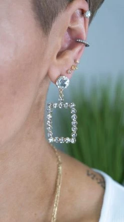 Trend Lab Corp Geo Shine Earrings ACCESSORIES