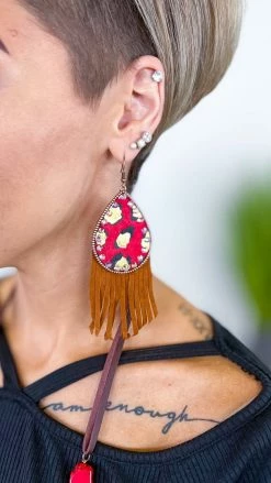 Southern Grace ACCESSORIES Get In Cowgirl Earrings