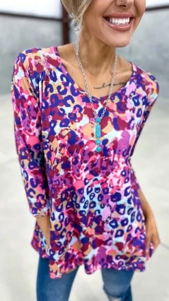 The ZigZag Stripe TOPS & TUNICS Going Your Own Way Top