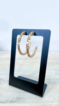 Southern Grace ACCESSORIES Gold Blame Me Earrings