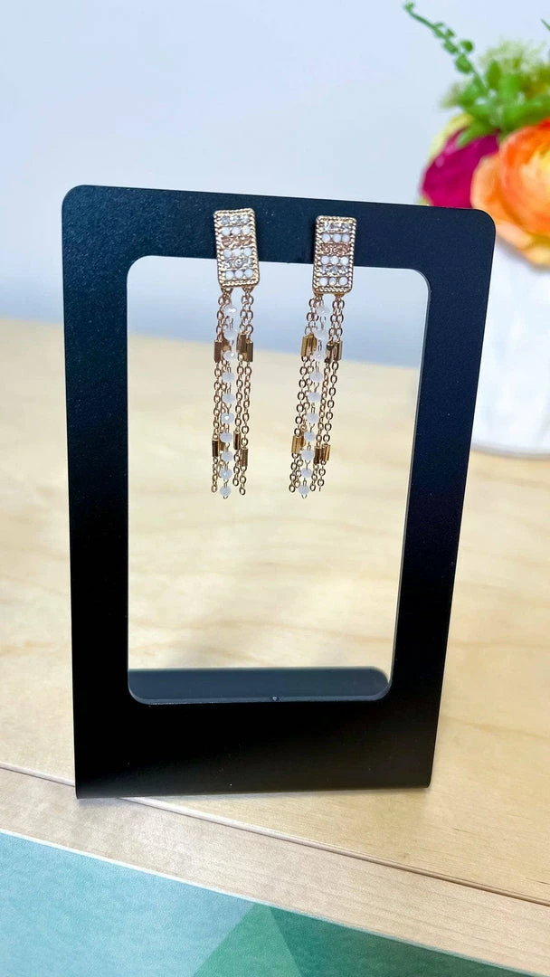 Southern Grace Gold Dance With Me Earrings