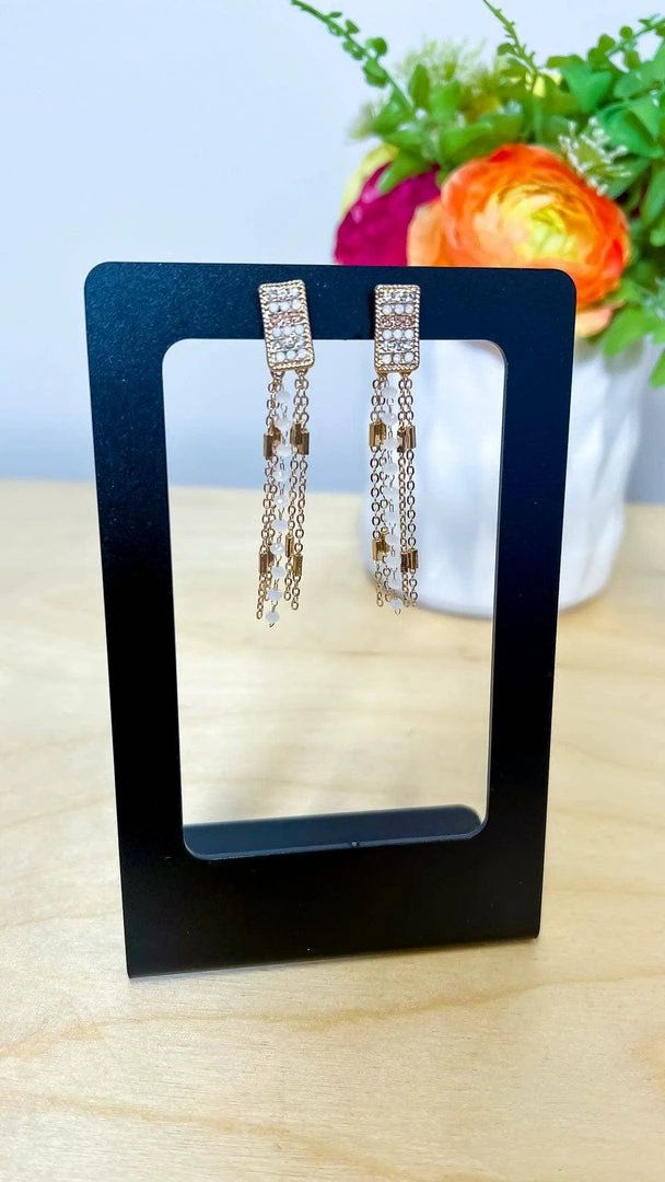 Southern Grace Gold Dance With Me Earrings