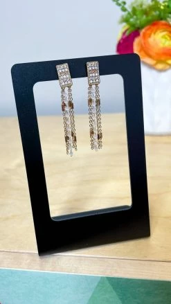 Southern Grace Gold Dance With Me Earrings