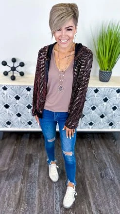 Blumin OUTERWEAR Gold Magic Of Midnight Jacket