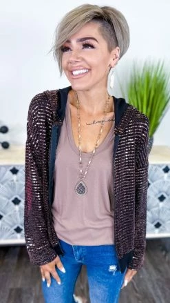 Blumin OUTERWEAR Gold Magic Of Midnight Jacket