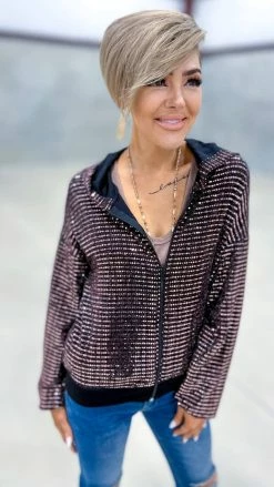 Blumin OUTERWEAR Gold Magic Of Midnight Jacket