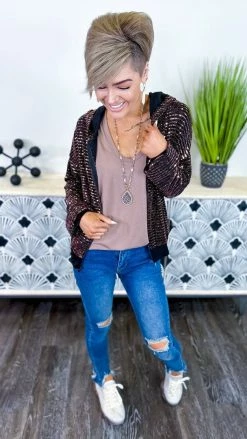 Blumin OUTERWEAR Gold Magic Of Midnight Jacket