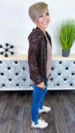 Blumin OUTERWEAR Gold Magic Of Midnight Jacket