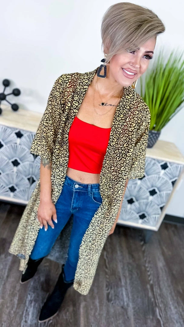 The ZigZag Stripe Gold Positively Perfect Cardigan OUTERWEAR