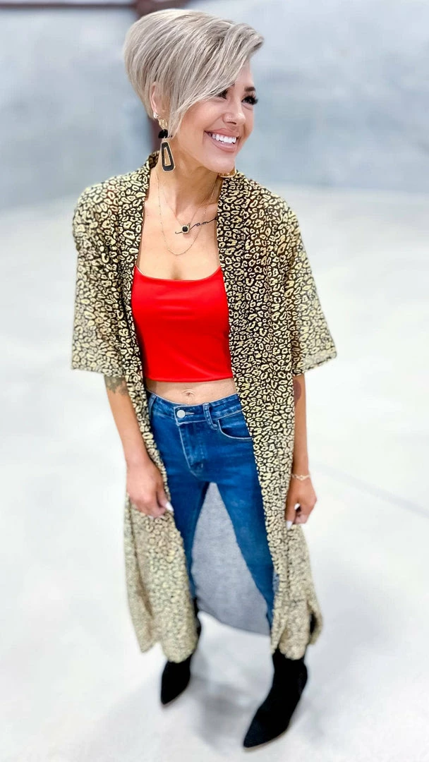 The ZigZag Stripe Gold Positively Perfect Cardigan OUTERWEAR