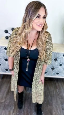 The ZigZag Stripe Gold Positively Perfect Cardigan OUTERWEAR