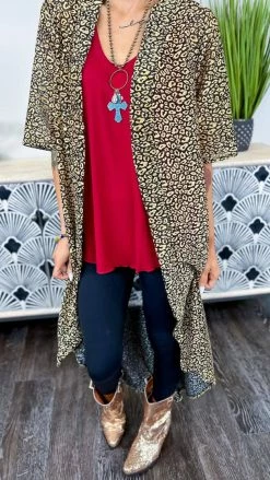 The ZigZag Stripe Gold Positively Perfect Cardigan OUTERWEAR