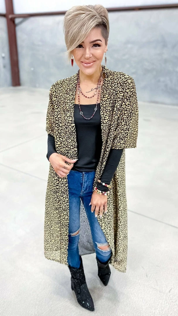 The ZigZag Stripe Gold Positively Perfect Cardigan OUTERWEAR