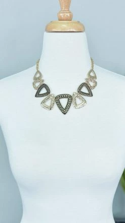 Trendy ACCESSORIES Gold Solange Necklace