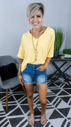 Crazy Train Gone Junkin' Denim Shorts