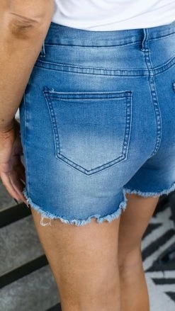 Crazy Train Gone Junkin' Denim Shorts