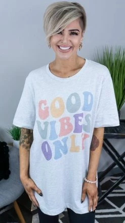 Golden Rose Co Good Vibes Only Tee GRAPHIC TEES