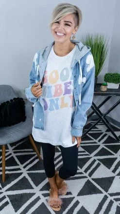 Golden Rose Co Good Vibes Only Tee GRAPHIC TEES