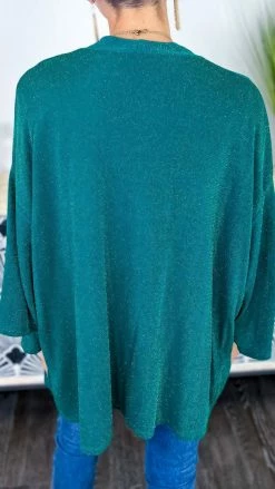 The ZigZag Stripe OUTERWEAR Green Chime In Cardigan