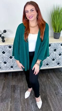 The ZigZag Stripe OUTERWEAR Green Chime In Cardigan