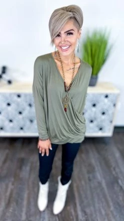The ZigZag Stripe Green Divine Life Top [NO RETURNS]