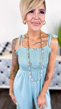 The ZigZag Stripe Green Extra Dose Jumpsuit JUMPSUITS & ROMPERS