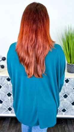 The ZigZag Stripe TOPS & TUNICS Green Indulge In Me Top