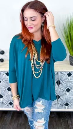 The ZigZag Stripe TOPS & TUNICS Green Indulge In Me Top