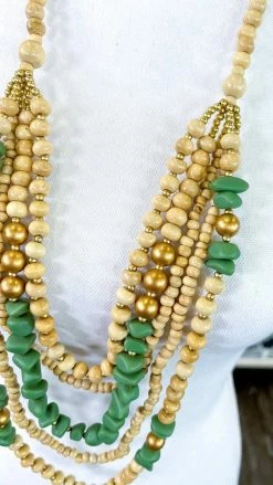 Bali Queen Green Landyn Necklace ACCESSORIES