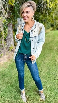 The ZigZag Stripe Green Night Train Tank TOPS & TUNICS