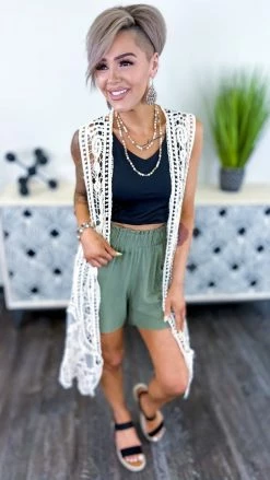 The ZigZag Stripe Green Rooftop Lunch Shorts [NO RETURNS]