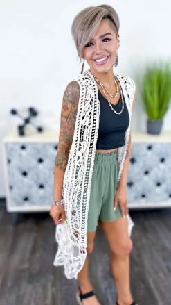 The ZigZag Stripe Green Rooftop Lunch Shorts [NO RETURNS]